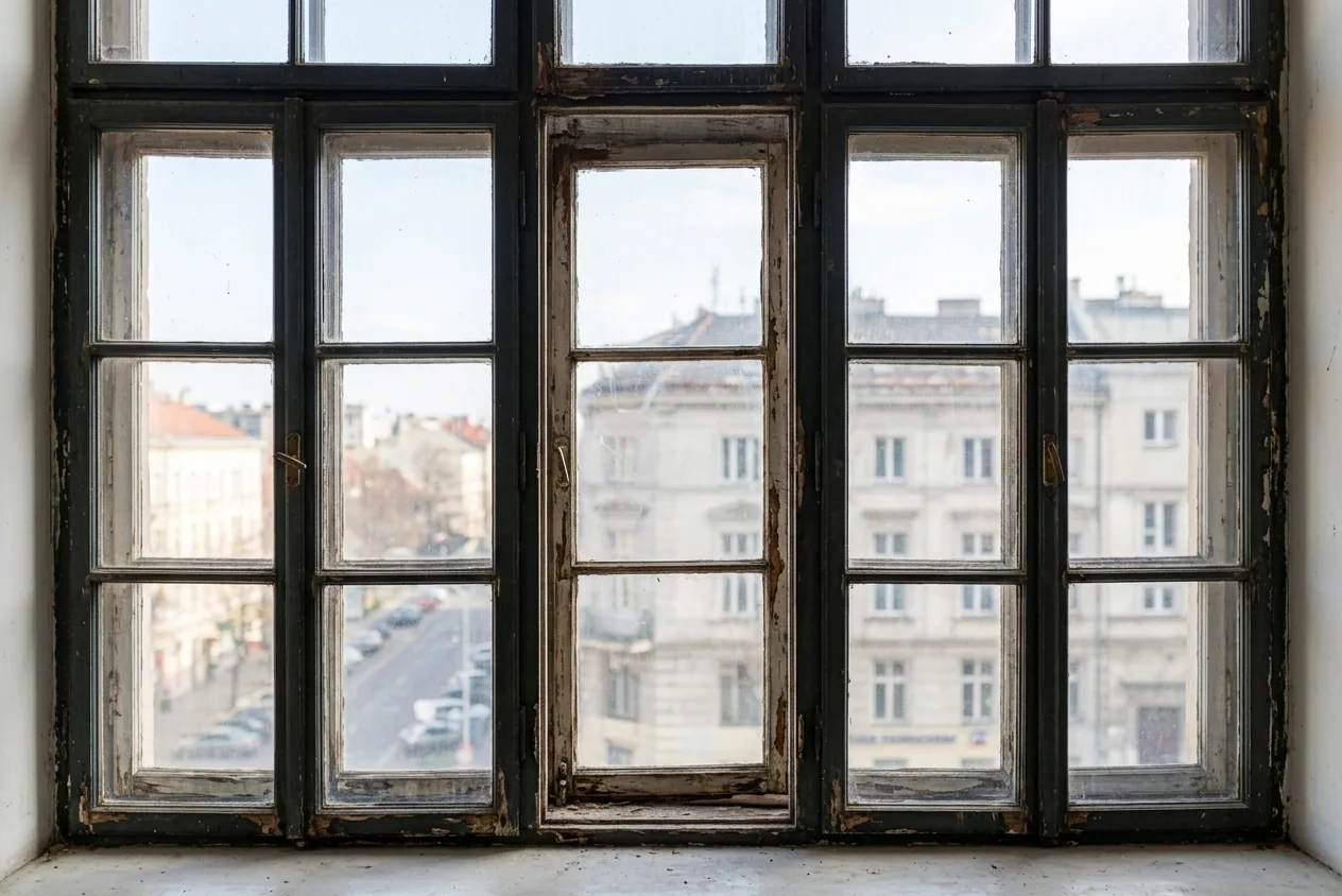 Vitrier / vitrerie à Aulnay-sous-Bois — avant (chantier 2)